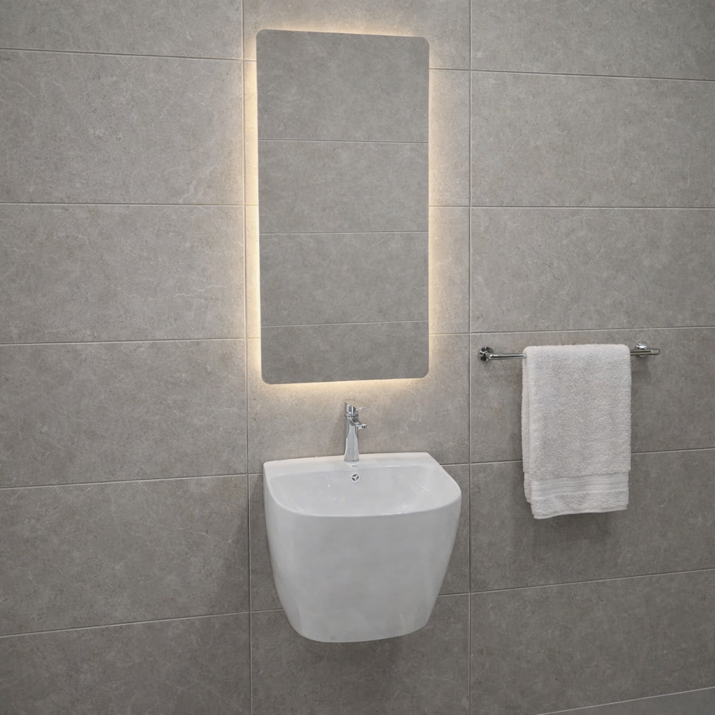 مغسلة خزف حوض مقاس 50 سم